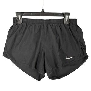 Nike Dri Fit Crew Running Shorts Athletic Workout Gym Yoga Pockets M Womens